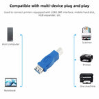 Super Speed USB 3.0 AF to BM Adapter , AF to BM