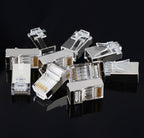 High Quality RJ45 Shielded Plug Cat5 8P8C Lan Connector Network (100 pcs in one packaging , the price is for 100 pcs)
