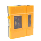 MINI RJ11 + RJ45 Dual-use Network Cable Tester, RJ45/RJ11 Orange
