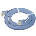 50m CAT6 Ultra-thin Flat Ethernet Network LAN Cable, 50m Blue