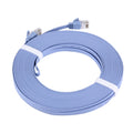 15m  CAT6 Ultra-thin Flat Ethernet Network LAN Cable, 15m Blue
