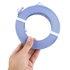 15m  CAT6 Ultra-thin Flat Ethernet Network LAN Cable, 15m Blue