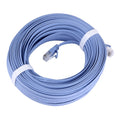 CAT6 Ultra-thin Flat Ethernet Network LAN Cable, 30m Blue