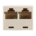 RJ45 1x2 Ethernet Connector Splitter, RJ45 Female to 2 Female