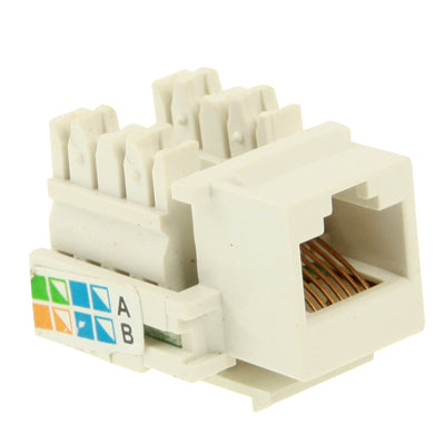 Networking RJ45 Cat5E Jack Module Connector Adapter (Good Quality)