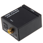 Digital to Analog Audio Converter , Spdif+Coaial to 2RCA--