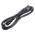 Universal US 3 Prong AC Power Cords for Desktop Computer Printer Monitor Plug, Length:1.5m, 1.5m
