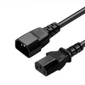 1.5m AC 3 Prong PC Power Extension Cord/Cable, 1.5m