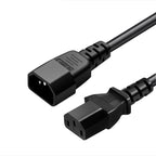 1.5m AC 3 Prong PC Power Extension Cord/Cable, 1.5m