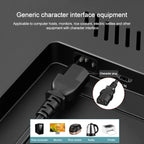 1.5m AC 3 Prong PC Power Extension Cord/Cable, 1.5m