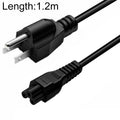 3 Prong Style US Notebook Power Cord, Cable Length: 1.2m, US Plug, Length:1.2m