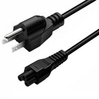 3 Prong Style US Notebook Power Cord, Cable Length: 1.8m, US Plug, Length:1.8m