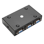 2 Port VGA Switch Box, 2 In 1 Out For LCD PC TV Monitor - HD15 (FJ-15-2C)