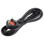 Big UK Plug Computer PC Power Cord 3 Pin Cable, Length:1.8m, 1.8m