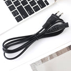 2 Prong Style EU Notebook Power Cord, Cable Length: 1.5m, 1.5m