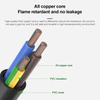 2 Prong Style Small UK Notebook Power Cord, Length: 1.2M, Small UK Plug, Length:1.2m