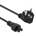 1.2m 3 Prong Style EU Notebook Power Cord, EU Plug, Length:1.2m