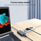 High Quality 3 Prong Style EU Notebook AC Power Cord, Length: 1.8m, 3 Prong Style EU Plug, Length: 1.8m