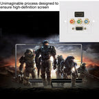 HDMI Female Plug + 3 RCA Female Plugs + VGA Female Plug Wall Plate Panel