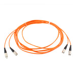 FC-FC Dual-Core Multi Mode Fiber Optic Jumper, Dual-Core Multi Mode