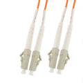 LC-LC Dual-Core Multi Mode Fiber Optic Jumper, Dual-Core Multi Mode