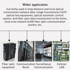 FC-ST Dual-Core Multi Mode Fiber Optic Jumper,Length: 3m, Dual-Core Multi Mode