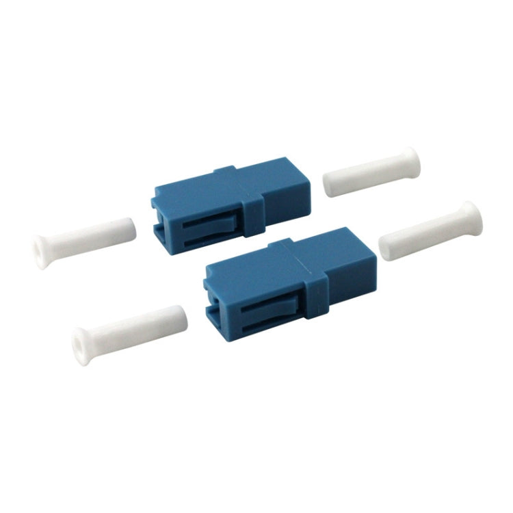 5pcs LC-LC Single-Mode Simplex Fiber Flange / Connector / Adapter / Lotus Root Device, Simplex Fiber Flange