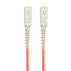SC-SC Single-Core Multi Mode Fiber Optic Jumper,Length: 3m, Single-Core Multi Mode