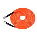 ST-ST Single-Core Multi Mode Fiber Optic Jumper,Length: 3m, Single-Core Multi Mode