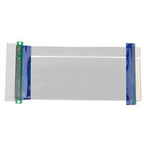 PCI 32bit Riser Card Extender Flexible Cable Ribbon Adapter, Cable Length: 15cm, 32X Length: 15cm