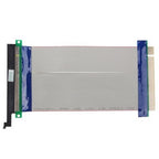 PCI Express 16X Riser Card Extender Flexible Extension Cable Ribbon Adapter, Cable Length: 15cm, 16X Length: 15cm