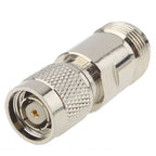 N Female to RP-TNC Male Connector, RP-TNC Male