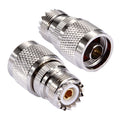 N Male to UHF Female Connector, N Male to UHF Female