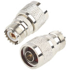 N Male to UHF Female Connector