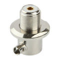 UHF Female Elbow Adapter Connected RG58 RG142 LMR195 Cable, UHF Female Elbow RG142