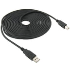 USB 2.0 A Male to B Male Extension / Data Transfer / Printer Cable, Length: 4.5m, USB 2.0 A Male to B Male, 4.5m
