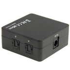 SPDIF / TOSLINK Power Adapter Digital Optical Audio Splitter Amplifier 1x3 Supports 5.1, Supports 5.1