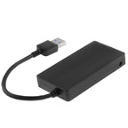 Portable Super Speed 4 Ports USB 3.0 HUB LED Indicator 5Gbps Hot-swap, Clear USB3.0 Signal, HUB 5GBPs