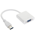 USB 3.0 to VGA Multi-display Adapter Converter External Video Graphic Card, USB 3.0
