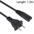 High Quality 2 Prong Style US Notebook AC Power Cord, Length: 1.5m, 2 Prong Style US Plug, Length: 1.5m