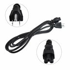 High Quality 3 Prong Style US Notebook AC Power Cord, Length: 1.8m, 3 Prong Style US Plug, Length: 1.8m