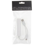For Galaxy S8 & S8 + / LG G6 / Huawei P10 & P10 Plus / Xiaomi Mi6 & Max 2 and other Smartphones, 3 Port USB+RJ45+USB Male