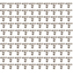 100 PCS UG274U BNC T Type One Male to Dual BNC Female Connector Adapter, UG274U