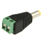 10 PCS Green Male DC 5.5 x 2.1mm Power Connector, 5.5 x 2.1mm