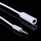 3.5mm Male to 2 Female Plug Jack Stereo Audio Cable for iPhone 6S & 6S Plus & 6 & 6 Plus & 5, iPad Air 2 & Air, Samsung, iPod Laptop, MP3, Length: 24cm, 3.5mm Male to 2 Female