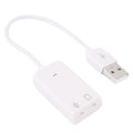 7.1 Channel USB 2.0 Sound Adapter, Plug and Play