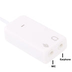 7.1 Channel USB 2.0 Sound Adapter, Plug and Play