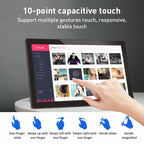 WF2408T Touch Screen All in One PC with Holder, 2GB+16GB, 24 inch Full HD 1080P Android 11 RK3568 Quad Core, Support Bluetooth, WiFi, SD Card, USB OTG, 24 inch 2GB+16GB