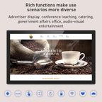 WF2408T Touch Screen All in One PC with Holder, 2GB+16GB, 24 inch Full HD 1080P Android 11 RK3568 Quad Core, Support Bluetooth, WiFi, SD Card, USB OTG, 24 inch 2GB+16GB