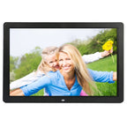 17 inch HD 1080P LED Display Multi-media Digital Photo Frame with Holder & Music & Movie Player, Support USB / SD / MS / MMC Card Input, 17 inch